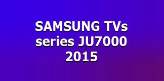 TVs da Série 7 da Samsung (JU7100, JU7500 e JS7000) — EUA e Canadá