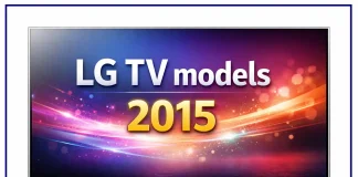 Modelos de TVs LG de 2015