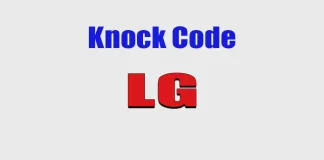 Código Knock nos telefones LG: o que é