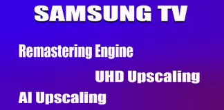 Remastering e Upscaling nos televisores Samsung