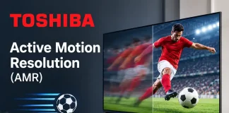 Active Motion Resolution (AMR) en los televisores Toshiba