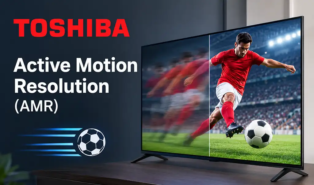 Active Motion Resolution (AMR) TV Toshiba