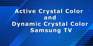 O que é Active Crystal Color e Dynamic Crystal Color nas TVs Samsung?