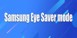 Modo Samsung Eye Saver em monitores e TVs