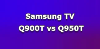 Revisão curta de Samsung Q900T vs Q950T