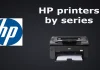 Linhas, séries e fabricantes de impressoras HP