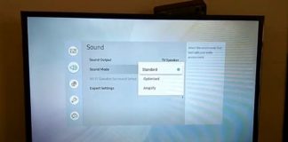 Como ajustar o som numa televisão Samsung explicado