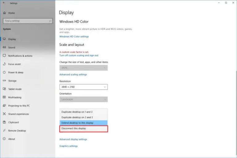 Como Desligar V rios Monitores No Windows 10 Pt tab tv