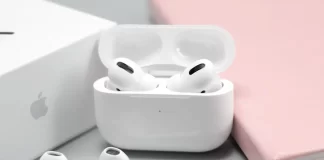 Como verificar a versão de firmware de AirPods