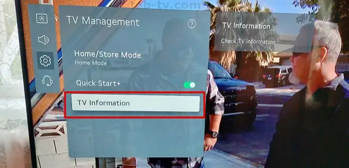 Como encontrar o modelo e os números de série no menu da LG TV | pt.tab ...