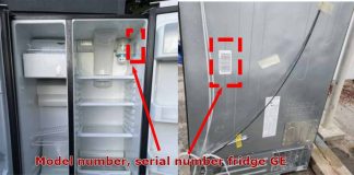 Descodificação do número do modelo do frigorífico GE explicado 2016-2022