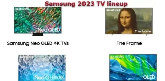 Samsung 2023 TV lineup, explicação por série