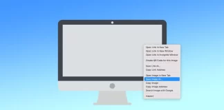 Como guardar uma imagem no Mac