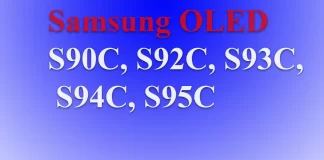 Diferenças entre Samsung OLED S90C, S92C, S93C, S94C, S95C