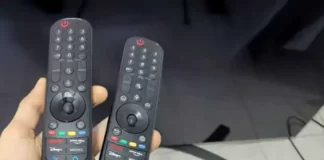 Controle remoto LG MR22GN vs MR22GA