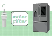 Como trocar e redefinir o filtro de água do refrigerador Samsung