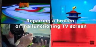 Reparar uma tela de TV quebrada ou com defeito: o que você precisa saber