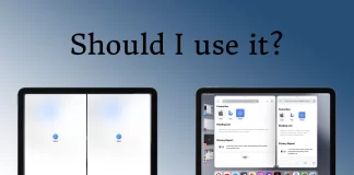 Você deve usar uma tela dividida no seu iPad?