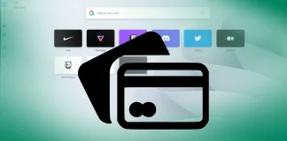 Como ver os cartões salvos no Opera