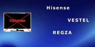 Quem fabrica TVs Toshiba, quem é dono da marca Toshiba