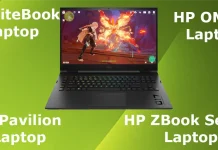 HP Laptop: linhas de produtos, séries, quem fabrica