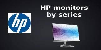 Monitores HP: linhas de produtos, séries, quem fabrica