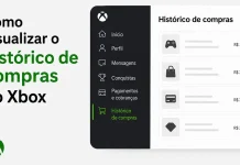Como ver o histórico de compras no Xbox