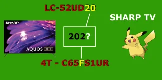 Como descobrir o ano da sua TV Sharp