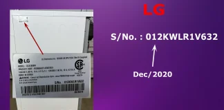 Como descobrir a data de produção da sua secadora LG