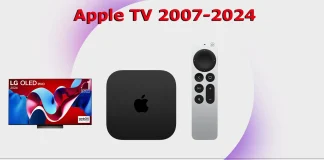 Modelos de Apple TV por ano de lançamento
