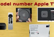 Como encontrar o número do modelo de sua Apple TV?