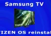 Como reinstalar o software da TV Samsung?