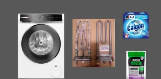 A máquina de lavar não aquece a água, qual é o problema?