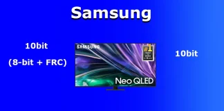 Como verificar a tela da Samsung TV 10 bits ou 8 bits + FRC
