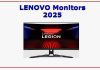 Monitores Lenovo 2025