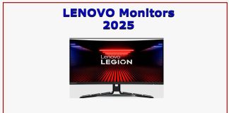 Monitores Lenovo 2025