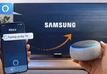 Meu televisor Samsung não liga com comandos de voz