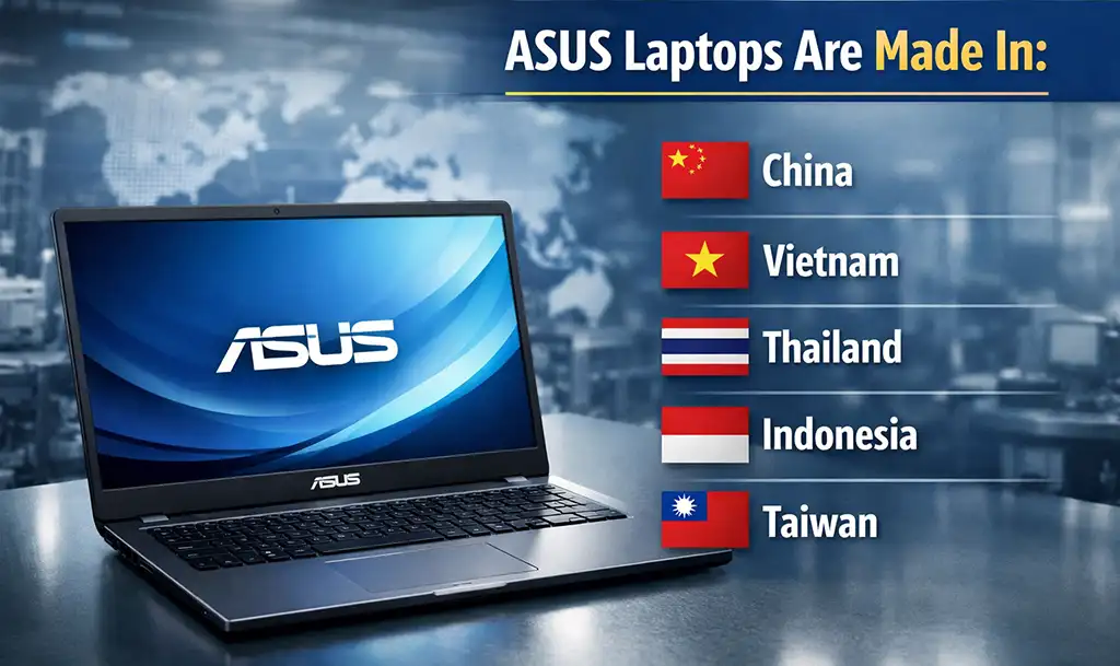 Who makes Asus laptop