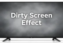 Efeito “tela suja” nas TVs