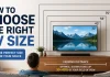 Como escolher o tamanho correto da TV