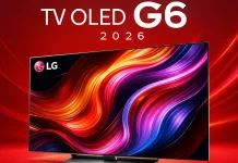 LG TV OLED evo AI G6 4K 2026, especificações técnicas