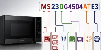 Decodificação dos números de modelo dos micro-ondas Samsung Decodificação dos números de modelo dos micro-ondas Samsung