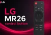 Uso do controle remoto LG AI Magic Remote MR26 (2026)