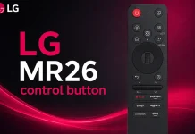 Uso do controle remoto LG AI Magic Remote MR26 (2026)