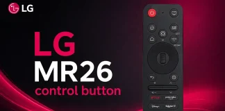 Uso do controle remoto LG AI Magic Remote MR26 (2026)