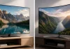 TVs planos e curvos: diferenças entre eles