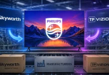 Quem fabrica as televisões da marca Philips?