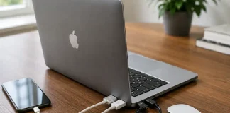 Descrição das portas dos notebooks Apple MacBook