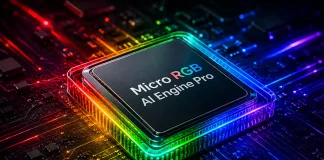Processador Micro RGB AI Engine Pro para TVs Samsung
