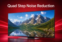 Quad Step Noise Reduction nas TVs LG, o que é